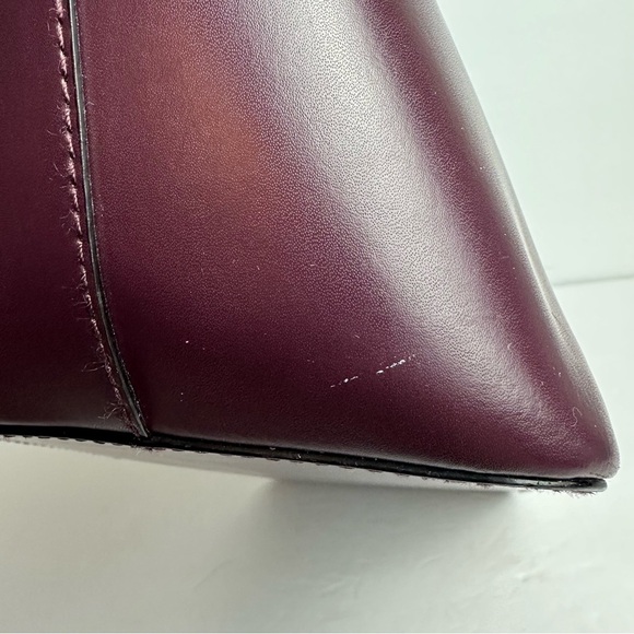 ❌SOLD❌Kate Spade Bennet Place Tote Handbag Laptop Case Travel Merlot Burgundy - Picture 14 of 14